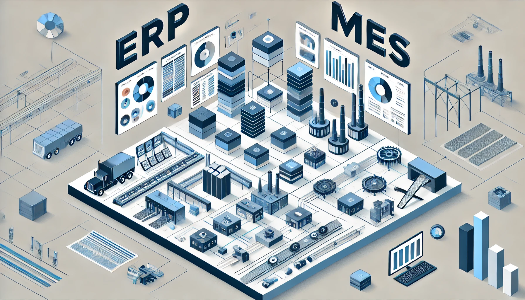 ERP vs MES for Manufacturing
